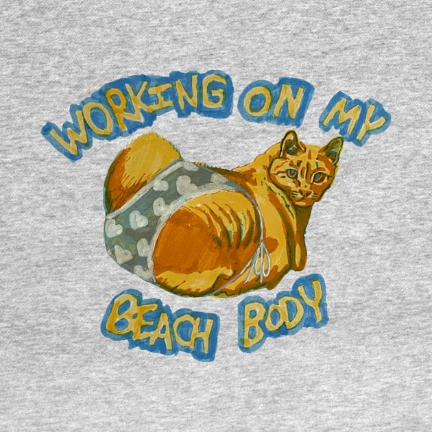 Working On My Beach Body-Pants Edition by RaLiz